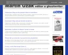 Martin Užák, editor a ghostwriter